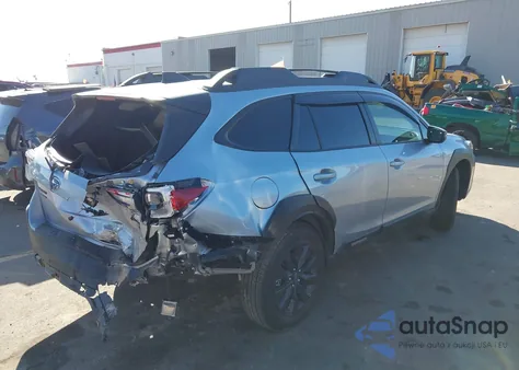 2025 Subaru Outback Onyx Edition from USA, damaged, VIN 4S4BTALC8S3224688